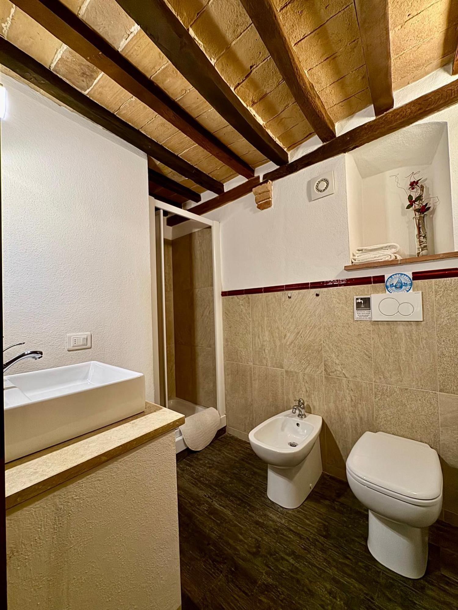 Camere La Carbonaia Pienza Bagian luar foto